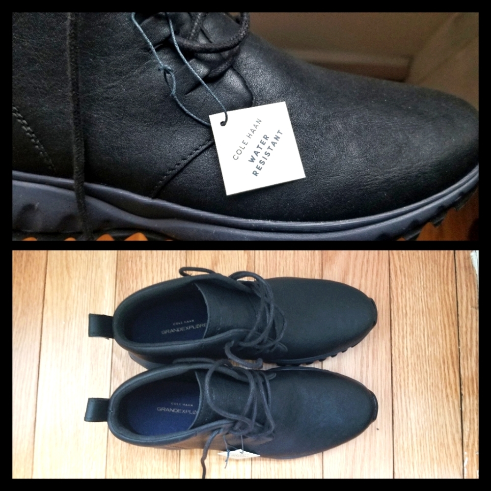 Cole Haan ZERØGRAND XC Chukka Boot - Black Leather